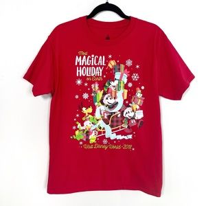 DISNEY PARKS Most Magical Holiday on Earth Walt Disney World 2018 tee